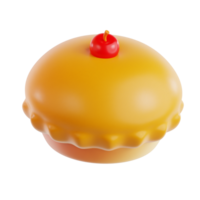 dolce cibo 3d icona png