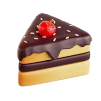 dolce cibo 3d icona png