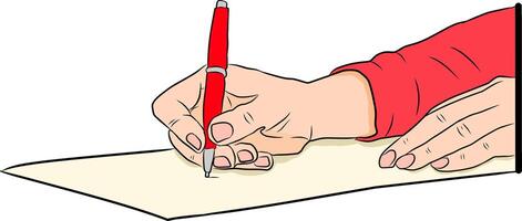 Learning and writing vector