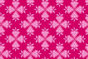 Pink seamless pattern with abstract geometric shapes. Creative small forms with tiny dots, drops, spots, snowflakes, circles printing. hand drawing sketch. Collage template design for textile vector