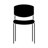 Chair icon . Armchair illustration sign. Furniture symbol or logo. vector