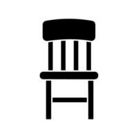 Chair icon . Armchair illustration sign. Furniture symbol or logo. vector