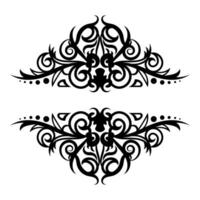 ethnic decorative element. Ethnic elements, decorative ornaments, traditional vector