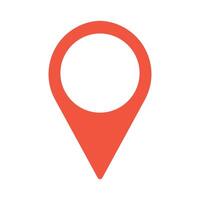 Map set icon. Yellow map, red location pin, pointer, route, location, navigation, travel, geography, direction, destination, journey, route, exploration. vector