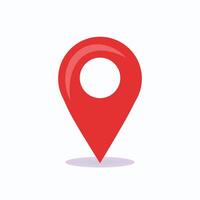 Location icon for composing maps and regions vector