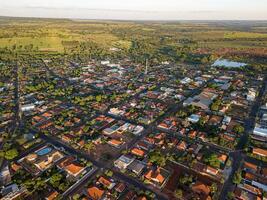 itaja, goiás, Brasil - 04 29 2024 pequeño pueblo durante apagón poder corte foto