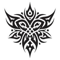 tribal tatuaje diseño silueta ilustración, tribal tatuaje diseño vector