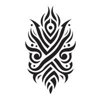 tribal tatuaje diseño silueta ilustración, tribal tatuaje diseño vector