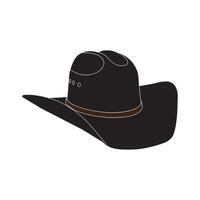 cowboy hat icon vector