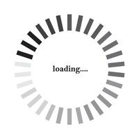loading icon design vector