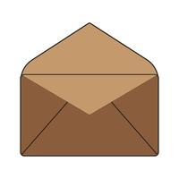 Envelope icon design vector