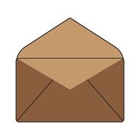 Envelope icon design vector