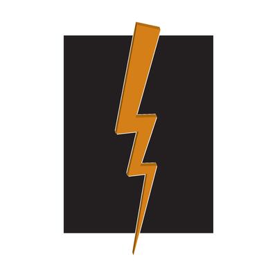 Lightning icon design