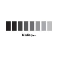 loading icon design vector