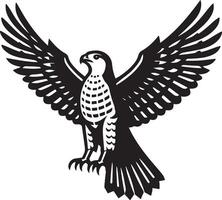 goshawk art Illustration vector