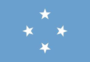 amazing Micronesian flag illustrator country flags vector