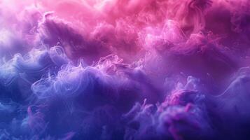 Abstract blue and purple smoke background. photo