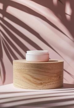 Wooden Container on Table photo