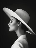 Woman in Hat photo