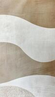 Close Up of White Painted Wall photo