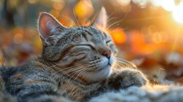 A Close Up of a Cat Looking Out a Window photo
