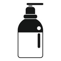 icon of pump dispenser bottle vector