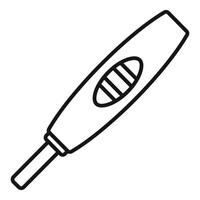 Digital illustration of a medical thermometer vector