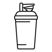 ilustración de Deportes agua botella vector