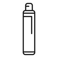 Line art illustration of a marker pen vector