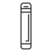 illustration of a test tube icon vector