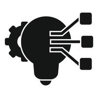 Innovation and workflow concept icon vector
