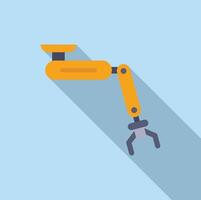 illustration of a robotic arm vector