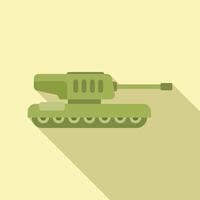 plano diseño militar tanque ilustración vector