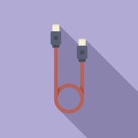 USB tipoc cable ilustración vector