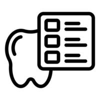 Checklist icon with hand grip vector