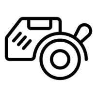 Camera and sd card line icon vector