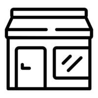 illustration of a storefront icon vector