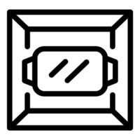icon of a focused viewfinder vector