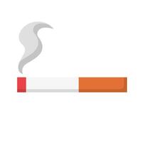 cigarrillo y fumar icono. de fumar icono. vector