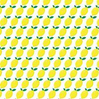 Pattern lemon background vector