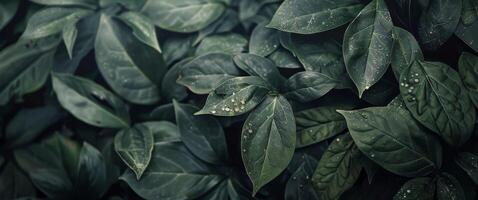 Close Up of a Green Leafy Plant photo