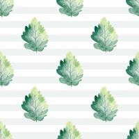 Seamless pattern with watercolor trees. Woodland backgrounds. Creative floral texture. vector