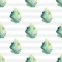 Seamless pattern with watercolor trees. Woodland backgrounds. Creative floral texture. vector