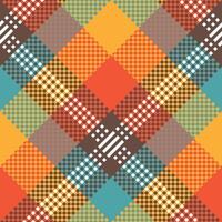 Plaid Pattern Seamless. Gingham Patterns for Shirt Printing,clothes, Dresses, Tablecloths, Blankets, Bedding, Paper,quilt,fabric and Other Textile Products. vector