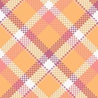 Plaids Pattern Seamless. Traditional Scottish Checkered Background. for Shirt Printing,clothes, Dresses, Tablecloths, Blankets, Bedding, Paper,quilt,fabric and Other Textile Products. vector