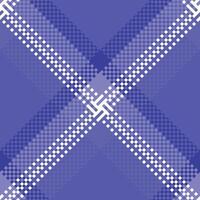 Plaid Pattern Seamless. Classic Scottish Tartan Design. Template for Design Ornament. Seamless Fabric Texture. vector
