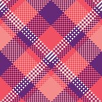 Scottish Tartan Seamless Pattern. Checkerboard Pattern Traditional Scottish Woven Fabric. Lumberjack Shirt Flannel Textile. Pattern Tile Swatch Included. vector