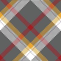 Tartan Seamless Pattern. Sweet Checkerboard Pattern Traditional Scottish Woven Fabric. Lumberjack Shirt Flannel Textile. Pattern Tile Swatch Included. vector