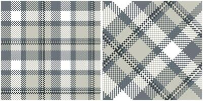 Tartan Seamless Pattern. Sweet Pastel Plaid Patterns Template for Design Ornament. Seamless Fabric Texture. vector