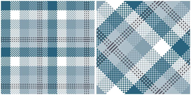 Tartan Seamless Pattern. Abstract Check Plaid Pattern Seamless Tartan Illustration Set for Scarf, Blanket, Other Modern Spring Summer Autumn Winter Holiday Fabric Print.